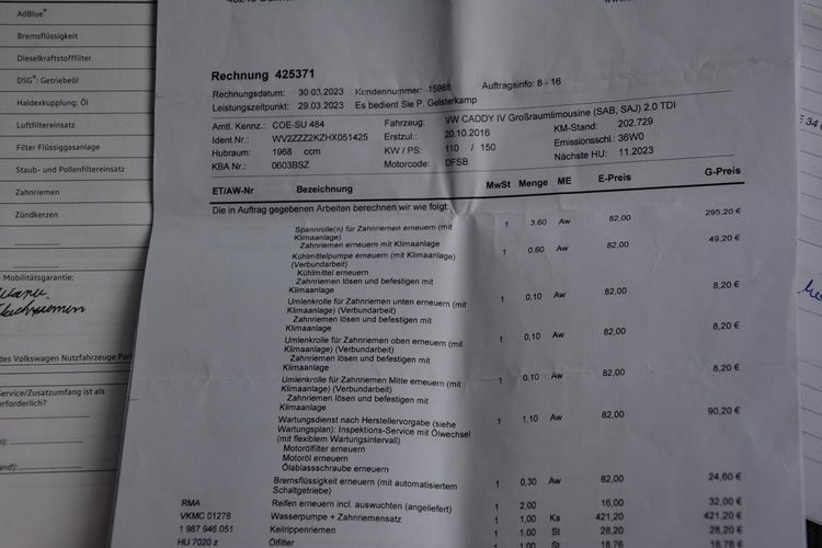 Volkswagen Caddy DSG Ledy Radar ACC Kamera Klimatronic Relingi Parktronic ASO do końca zdjęcie 35