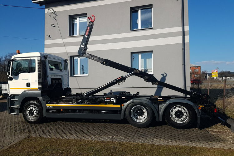 MAN TGS 26.430 3 OSIE HAKOWIEC MULTILIFT OPTIMA 20S KLIMA 6x2 zdjęcie 13