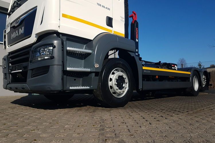 MAN TGS 26.430 3 OSIE HAKOWIEC MULTILIFT OPTIMA 20S KLIMA 6x2 zdjęcie 21