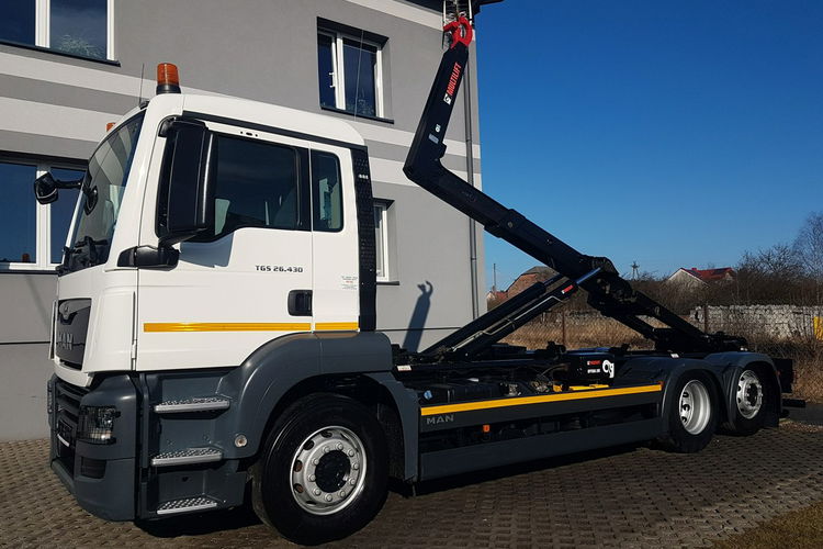 MAN TGS 26.430 3 OSIE HAKOWIEC MULTILIFT OPTIMA 20S KLIMA 6x2 zdjęcie 34