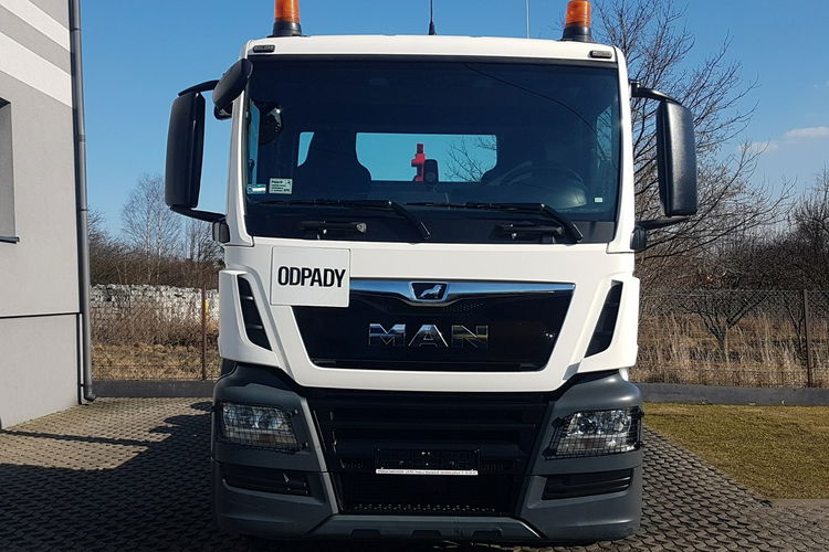 MAN TGS 26.430 3 OSIE HAKOWIEC MULTILIFT OPTIMA 20S KLIMA 6x2 zdjęcie 5