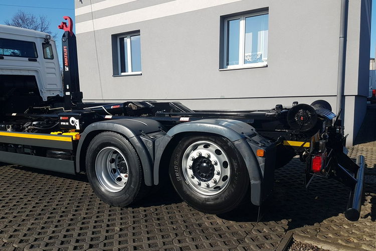 MAN TGS 26.430 3 OSIE HAKOWIEC MULTILIFT OPTIMA 20S KLIMA 6x2 zdjęcie 6