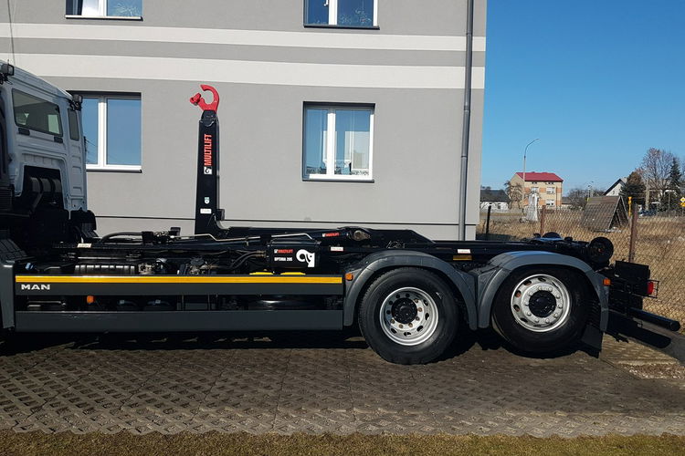MAN TGS 26.430 3 OSIE HAKOWIEC MULTILIFT OPTIMA 20S KLIMA 6x2 zdjęcie 8