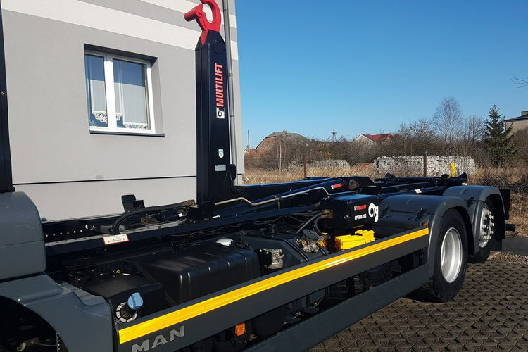 MAN TGS 26.430 3 OSIE HAKOWIEC MULTILIFT OPTIMA 20S KLIMA 6x2 zdjęcie 7