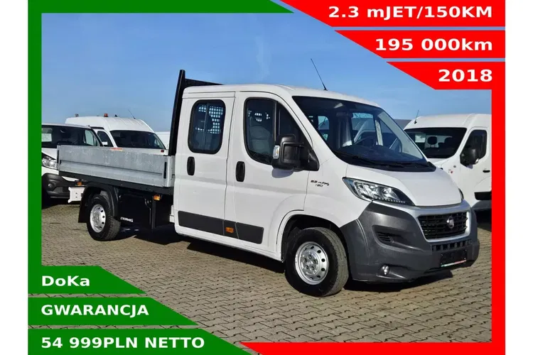 Fiat Ducato DoKa 7 osób 54999zł Netto 2.3 MultiJET/150KM zdjęcie 1