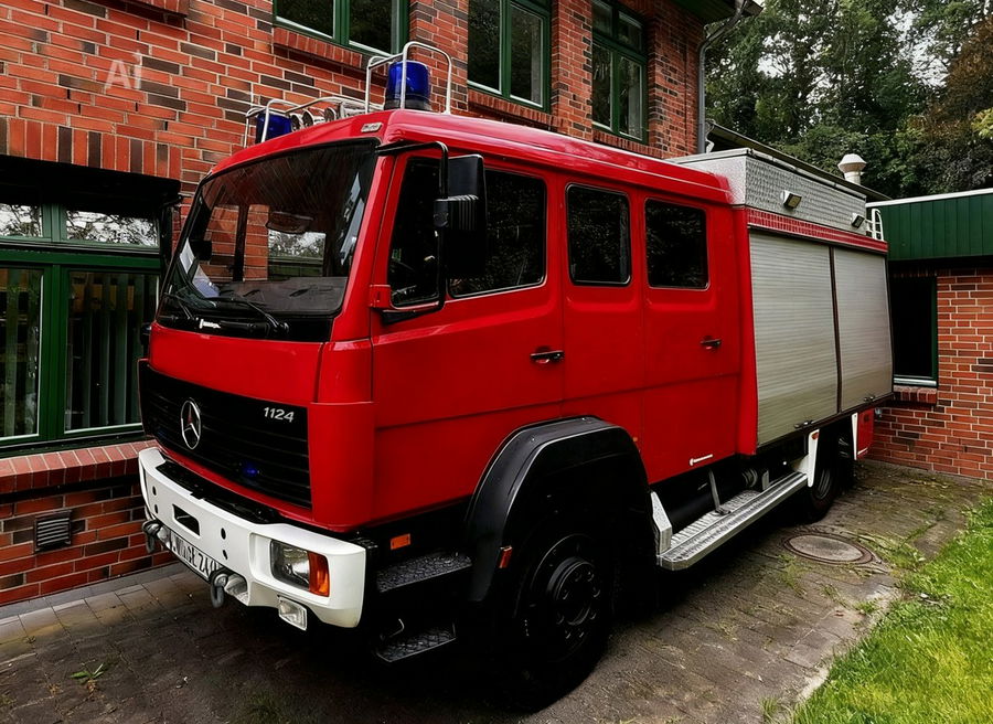 1124 TLF 16/25 4x4 Straż / Strażacki Straż pożarna Mercedes-Benz 1124 4x4 zdjęcie 