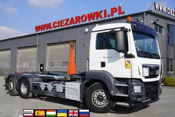 MAN TGS 26.440 6x2 E6 / Hakowiec Dalby 21 Ton / 3 oś skrętna