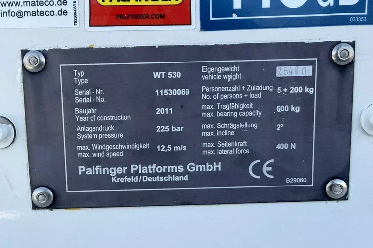 Mercedes ACTROS 2632 Zwyżka WUMAG WT 530 Podnośnik Koszowy zdjęcie 63