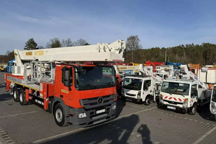 Mercedes ACTROS 2632 Zwyżka WUMAG WT 530 Podnośnik Koszowy zdjęcie 40