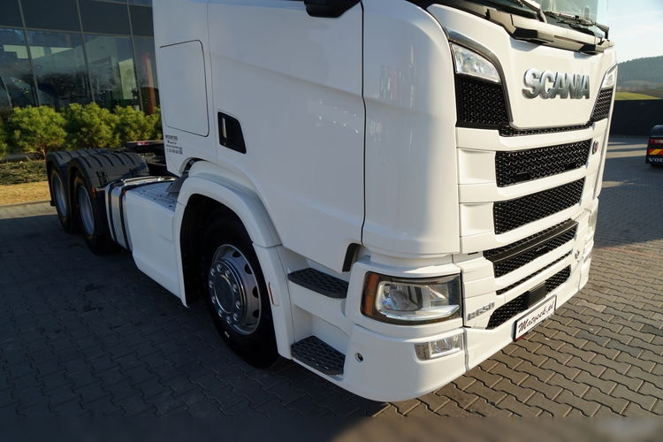 Scania R 650 / V8 / 6x4 / HYDRAULIKA /  DMC: 100.000 KG / KLIMA POSTOJOWA / 3 OSIOWY CIĄGNIK SIODŁOWY / OPONY 100%  zdjęcie 10