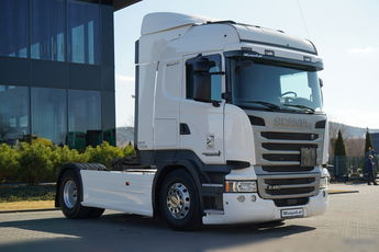 Scania R 450 / RETARDER / PEŁNY ADR /  CROWN  EDITION STREAMLINE  /  KLIMA POSTOJOWA / ALUFELGI 