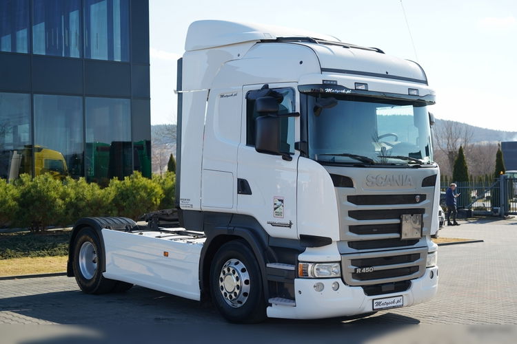 Scania R 450 / RETARDER / PEŁNY ADR /  CROWN  EDITION STREAMLINE  /  KLIMA POSTOJOWA / ALUFELGI  zdjęcie 2