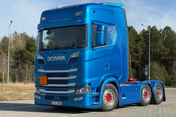 Scania Pusher 500s 6x2/4 full opcja 74T DMC 2022/23