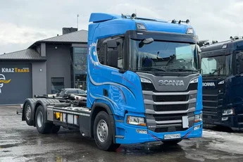 Scania R500 scania Hakowiec 6x2 z Niemiec 450000km ASO SCANIA KONTRAKT SERWISOWY