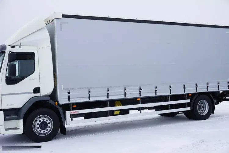DAF / LF / 290 / E 6 / FIRANKA + WINDA / ŁAD. 9 970 KG / 19 PALET zdjęcie 15