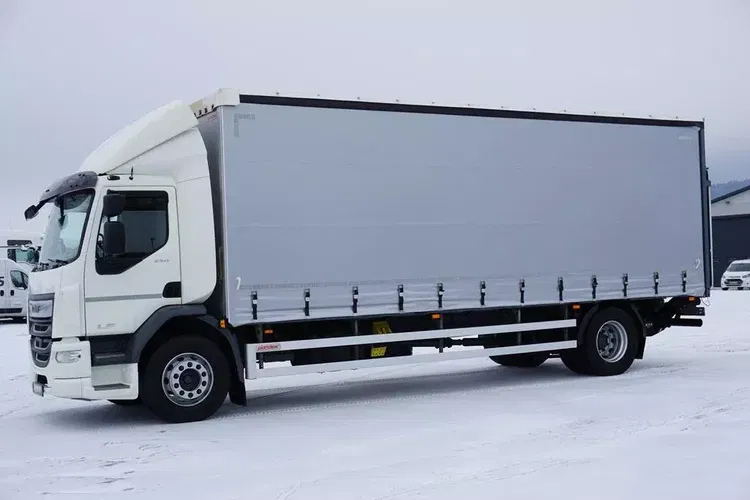 DAF / LF / 290 / E 6 / FIRANKA + WINDA / ŁAD. 9 970 KG / 19 PALET zdjęcie 3