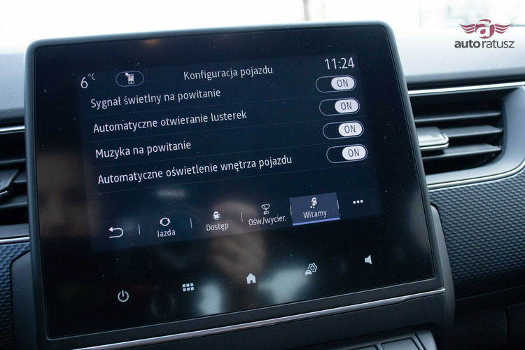 Renault Arkana Fv 23% 1.6 Benz E-Tech 145KM Hybryda Bezwypadkowy Pełny Serwis ASO zdjęcie 49