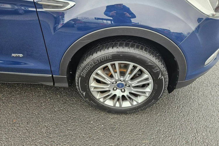 Ford Kuga 2,0 TDCI napęd 4x4 kamera skóry ładna zarejestrowana zdjęcie 19