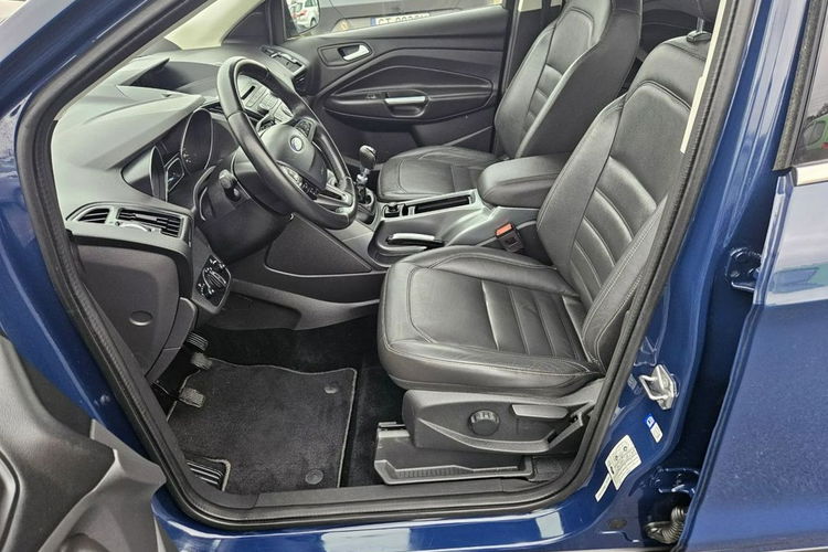 Ford Kuga 2,0 TDCI napęd 4x4 kamera skóry ładna zarejestrowana zdjęcie 3