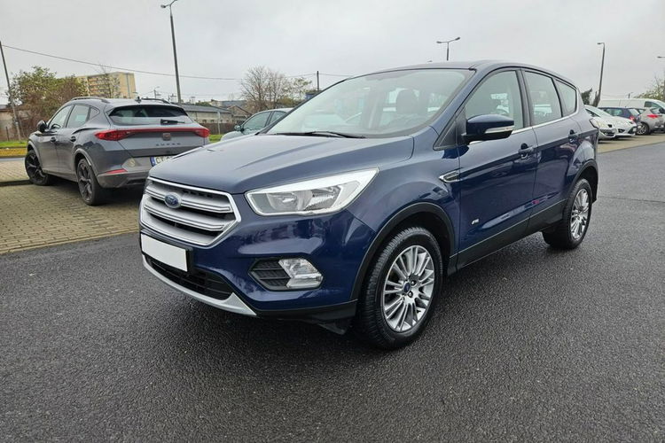 Ford Kuga 2,0 TDCI napęd 4x4 kamera skóry ładna zarejestrowana zdjęcie 4