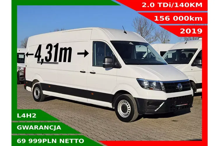 Volkswagen Crafter L4H2 69999zł NETTO 2.0TDi/140KM zdjęcie 1