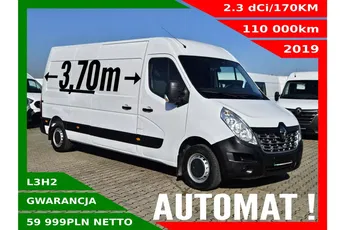 Renault Master L3H2 59999zł NETTO 2.3dCi/170KM