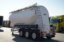 Feldbinder / CEMENTONACZEPA / 3 KOMORY / 37 000 L / SILOS / DO MATERIAŁÓW SYPKICH / OŚ PODNOSZONA / SAF / ALUFELGI zdjęcie 6