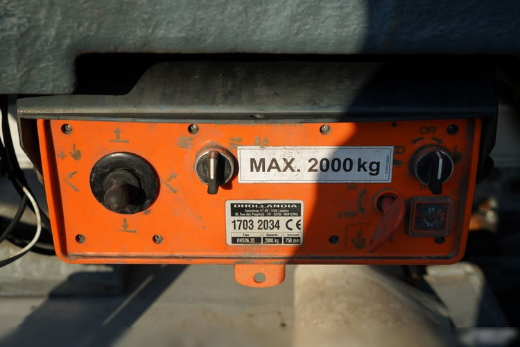 Fruehauf / Burto firanka / 1 OŚ / SKRĘTNA / 9.8M DŁUGOŚĆ / WINDA ZAŁADOWCZA 2 Tony zdjęcie 15