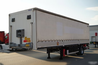 Fruehauf / Burto firanka / 1 OŚ / SKRĘTNA / 9.8M DŁUGOŚĆ / WINDA ZAŁADOWCZA 2 Tony