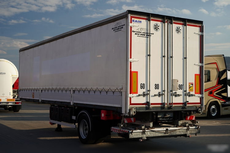 Fruehauf / Burto firanka / 1 OŚ / SKRĘTNA / 9.8M DŁUGOŚĆ / WINDA ZAŁADOWCZA 2 Tony zdjęcie 4