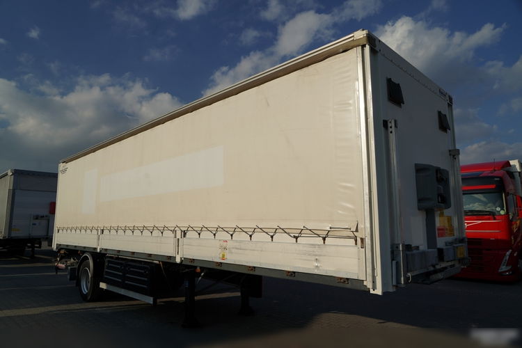 Fruehauf / Burto firanka / 1 OŚ / SKRĘTNA / 9.8M DŁUGOŚĆ / WINDA ZAŁADOWCZA 2 Tony zdjęcie 7