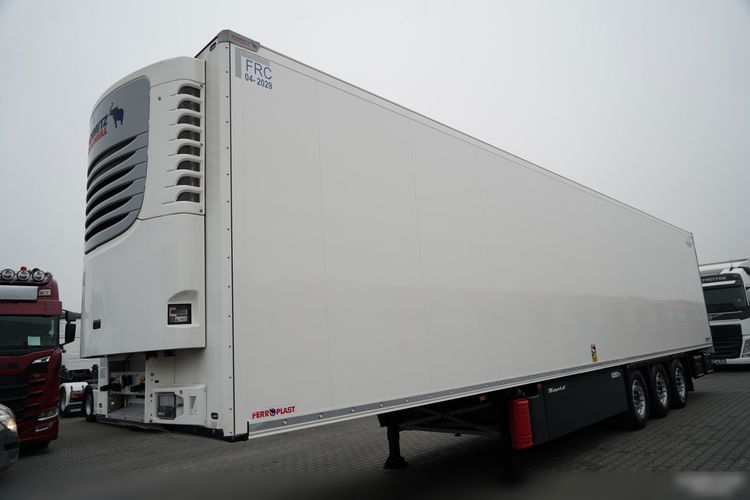 SCHMITZ CARGOBULL /CHŁODNIA / AGREGAT SCHMITZ TKM / 2x OŚ PODNOSZONA / KOSZ NA PALETY / 2023 ROK / zdjęcie 2