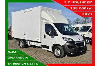 Peugeot boxer Kontener 8 ePAL 84900zł NETTO 2.2 HDi/140KM