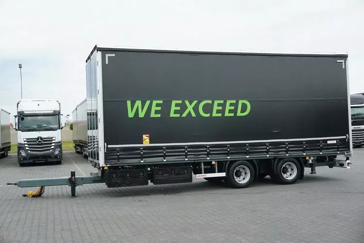 PLANDEX TANDEM / PRZEJAZDOWA / DŁ. 7.75 M / OS PODNOSZONA zdjęcie 3