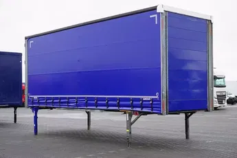 Scania WECON / ZABUDOWA / BDF / FIRANKA / DŁ. 7.82 M / 19 PALET / MEGA