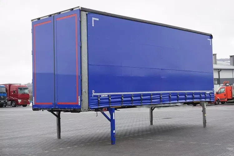 Scania WECON / ZABUDOWA / BDF / FIRANKA / DŁ. 7.82 M / 19 PALET / MEGA zdjęcie 5