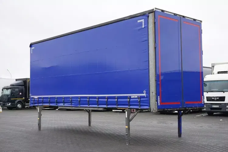 Scania WECON / ZABUDOWA / BDF / FIRANKA / DŁ. 7.82 M / 19 PALET / MEGA zdjęcie 6