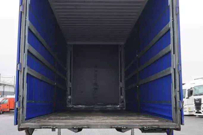 Scania WECON / ZABUDOWA / BDF / FIRANKA / DŁ. 7.82 M / 19 PALET / MEGA zdjęcie 9