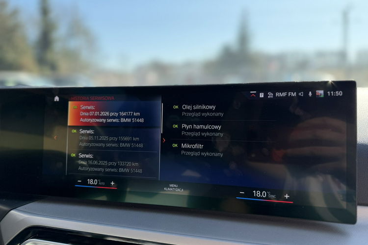 BMW 318 Salon Polska, Gwarancja, Super Stan, Bezwypadkowy, PoLift zdjęcie 40