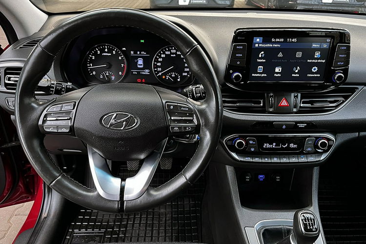 Hyundai i30 1, 5 Turbo Moc:160KM FullLED+NAVI+Kamera GWAR. 1WŁ Krajowy BEZWYPA F23% 4x2 zdjęcie 16