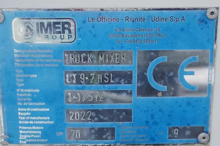 Iveco X-WAY / 400 / E 6 / BETONOMIESZARKA 9 M3 / 8 X 4 / zdjęcie 21