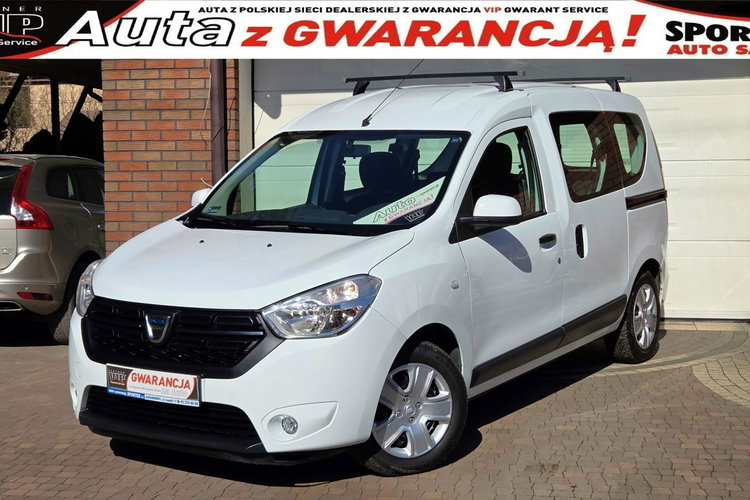Dacia Dokker TYLKO 64 tys km 1.6SCE 102KM, Laureate, Salon PL Serwis ASO, F.VAT23%, zdjęcie 1