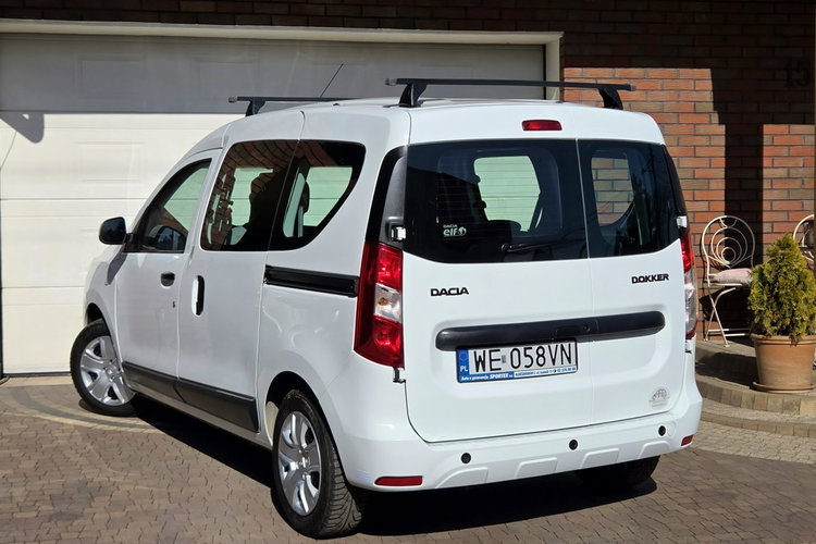 Dacia Dokker TYLKO 64 tys km 1.6SCE 102KM, Laureate, Salon PL Serwis ASO, F.VAT23%, zdjęcie 10