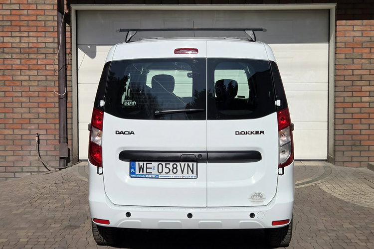 Dacia Dokker TYLKO 64 tys km 1.6SCE 102KM, Laureate, Salon PL Serwis ASO, F.VAT23%, zdjęcie 11