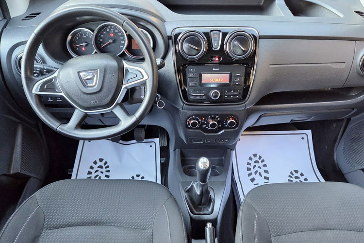 Dacia Dokker TYLKO 64 tys km 1.6SCE 102KM, Laureate, Salon PL Serwis ASO, F.VAT23%, zdjęcie 14