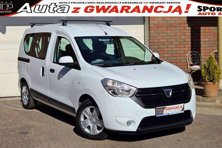 Dacia Dokker TYLKO 64 tys km 1.6SCE 102KM, Laureate, Salon PL Serwis ASO, F.VAT23%, zdjęcie 3