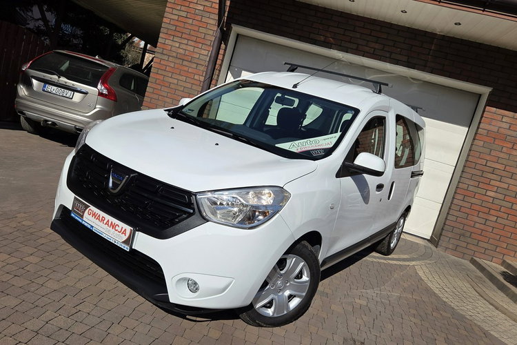 Dacia Dokker TYLKO 64 tys km 1.6SCE 102KM, Laureate, Salon PL Serwis ASO, F.VAT23%, zdjęcie 4