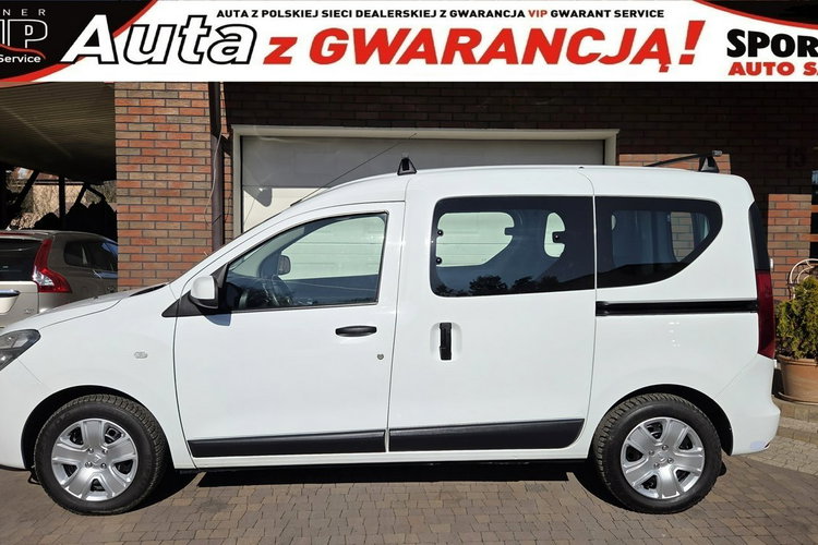 Dacia Dokker TYLKO 64 tys km 1.6SCE 102KM, Laureate, Salon PL Serwis ASO, F.VAT23%, zdjęcie 7