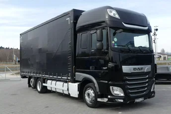 DAF XF 106.480 6x2 / FIRANKA 7.70 / ZSUWANY DACH / EURO 6 /