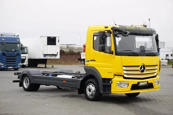 Mercedes ATEGO / 1224 / ACC / EURO 6 / PODWOZIE DO ZABUDOWY / DŁ. 4.8 M